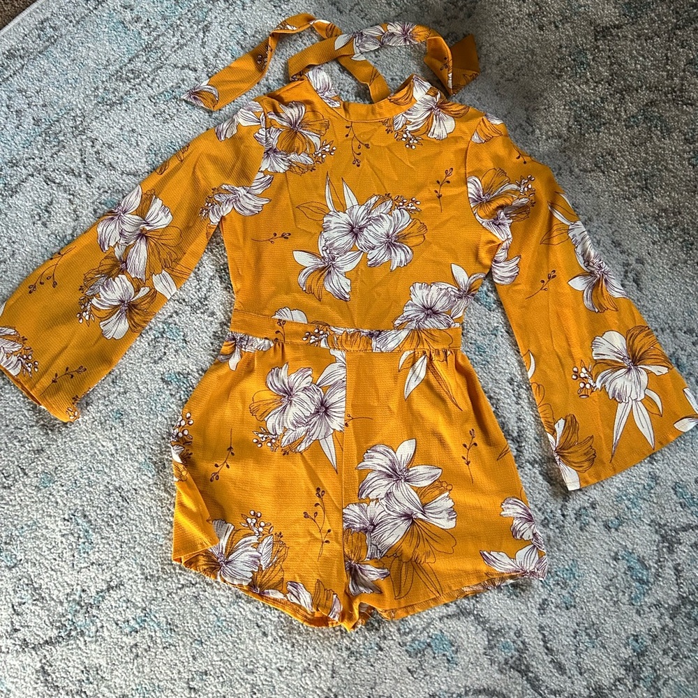 Mustard romper